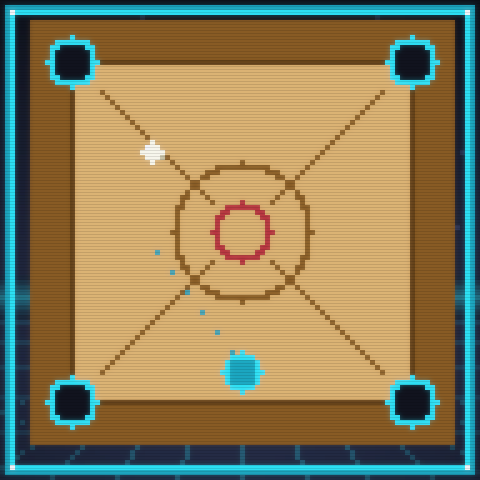 Carrom Board pixel-art option 2