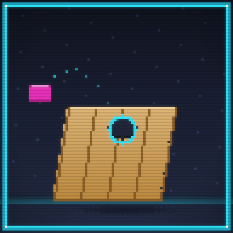Custom Cornhole Boards pixel-art option 2