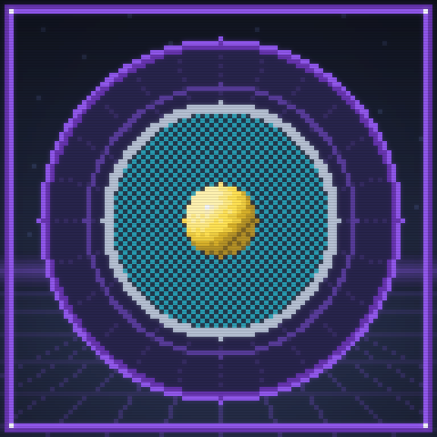 Roundnet Set pixel-art option 3