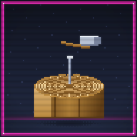 Stump pixel-art option 2