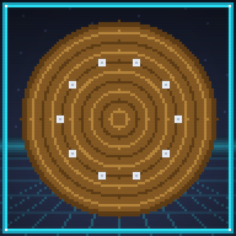 Stump pixel-art option 3